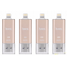 Флешка 16GB Hoco UD2 USB - lightning для iPhone MFI gold