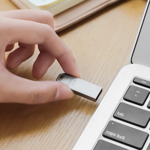 Флешка HOCO USB Flash Disk Intelligent high-speed flash drive UD4 128GB silver