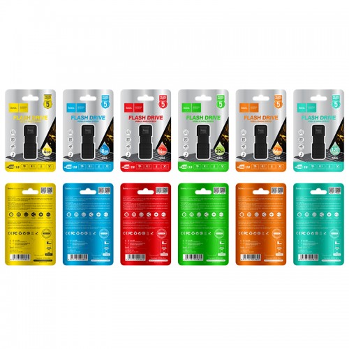 Флешка HOCO USB Flash Disk Intelligent U disk UD6 16GB black