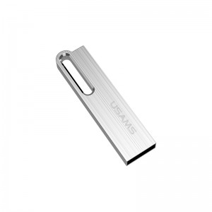 Флешка USAMS USB Flash Disk Aluminum Alloy High Speed 64GB US-ZB099 silver