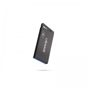 Флешка USAMS USB2.0 High Speed Flash Drive 64GB US-ZB207 grey
