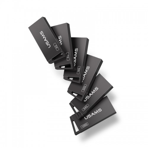 Флешка USAMS USB2.0 High Speed Flash Drive 128GB US-ZB208 grey