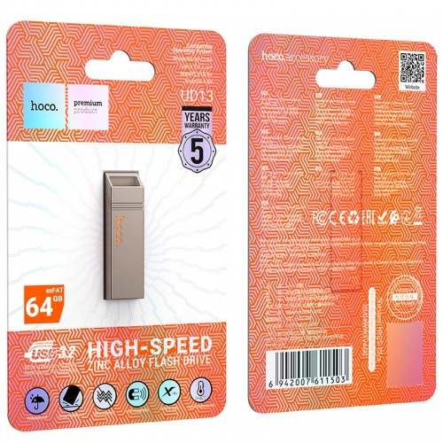 HOCO Clever USB3.2 USB flash drive (64GB) UD13 |exFAT|