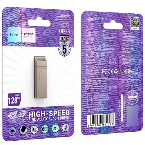 HOCO Clever USB3.2 USB flash drive (128GB) UD13 |exFAT|