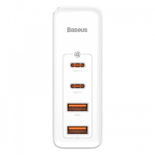 Адаптер мережевий BASEUS GaN2 Pro Quick Charger |2USB/2Type-C, QC/PD, 100W, 5A| (CCGAN2P-L02) black
