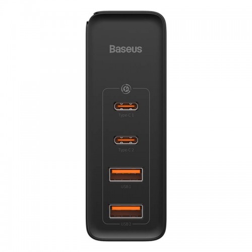 Адаптер мережевий BASEUS GaN2 Pro Quick Charger |2USB/2Type-C, QC/PD, 100W, 5A| (CCGAN2P-L02) white