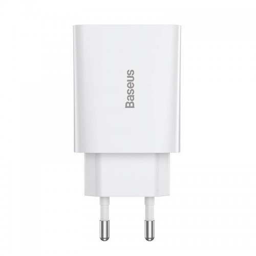 Адаптер мережевий BASEUS Speed Mini Quick Charger 1C |1Type-C, PD/QC,20W, 3A| (CCFS-SN02) black