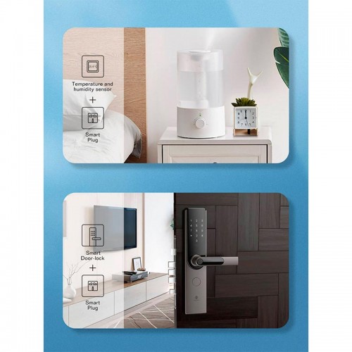 Розумна Wi-Fi розетка LDNIO WIFI SMART POWER PLUG SCW1050 |2500W, 10A, 2.4Ghz| white