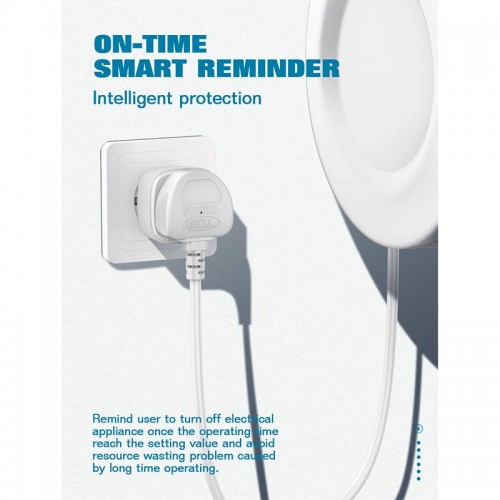 Розумна Wi-Fi розетка LDNIO WIFI SMART POWER PLUG SCW1050 |2500W, 10A, 2.4Ghz| white