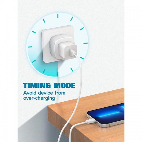 Розумна Wi-Fi розетка LDNIO WIFI SMART POWER PLUG SCW1050 |2500W, 10A, 2.4Ghz| white