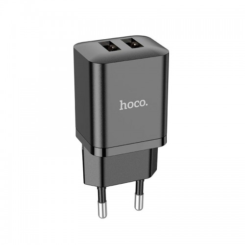 Адаптер сетевой HOCO Maker dual port charger N25 |2USB, 2.1A|