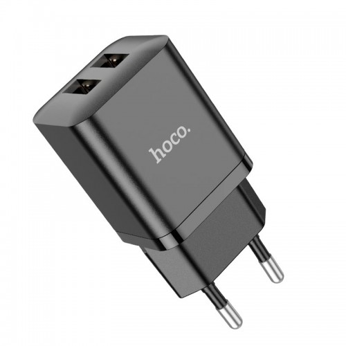 Адаптер сетевой HOCO Maker dual port charger N25 |2USB, 2.1A|