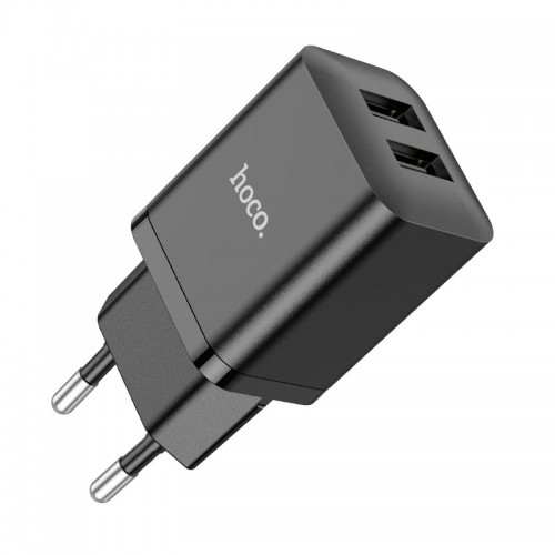 Адаптер сетевой HOCO Maker dual port charger N25 |2USB, 2.1A|