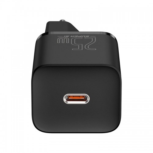 Адаптер мережевий Baseus Super si Quick Charger 1C |1Type-C, QC/PD, 25W| black