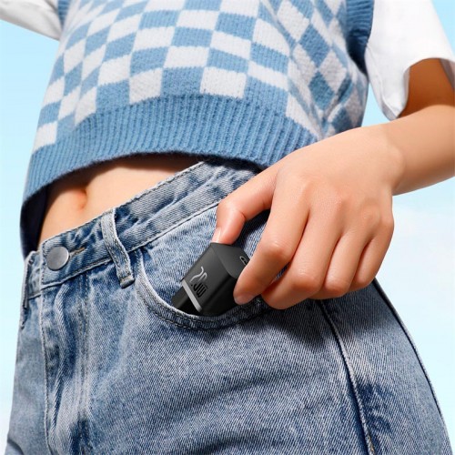 Адаптер мережевий OS-Baseus GaN5 Fast Charger (mini) 1C |1Type-C, QC/PD, 20W| black