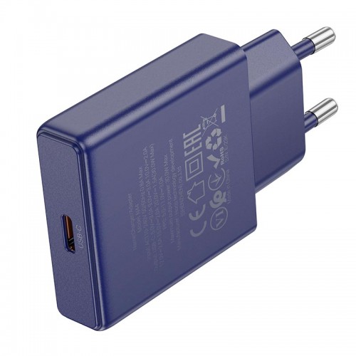 Адаптер сетевой HOCO Biscuit single port charger N44 |Type-C, QC/PD, 30W/3A|