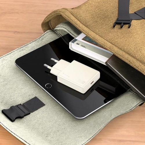 Адаптер сетевой HOCO Biscuit single port charger N44 |Type-C, QC/PD, 30W/3A|