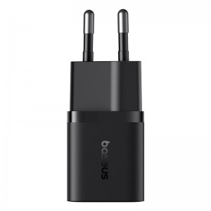 Адаптер мережевий Baseus GaN5 Fast Charger (mini) |1Type-C, 25W/3A, PD/QC| black