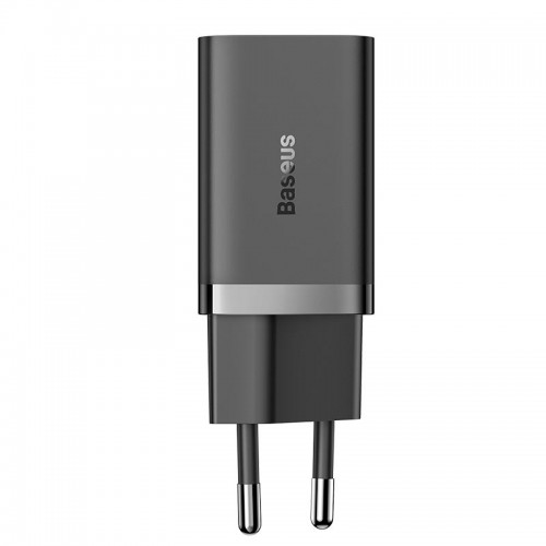 Адаптер мережевий Baseus GaN5 Pro Fast Charger |2Type-C, 40W/3A, PD/QC| black