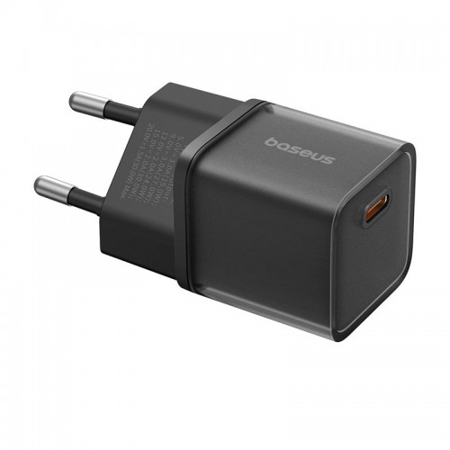 Адаптер мережевий Baseus Gan5s Fast Charger |1Type-C, 30W/3A, PD/QC| black