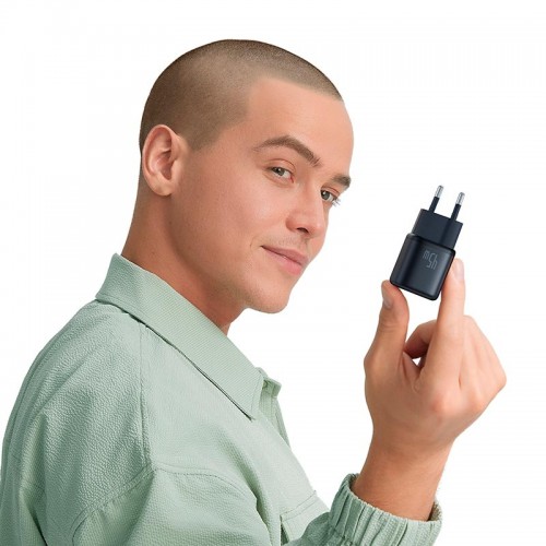 Адаптер сетевой Baseus PicoGo GaN Fast Charger |1Type-C, 45W/3A, PD/QC|