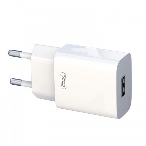 Адаптер мережний XO Home charger L99 |1USB/2.4A| white