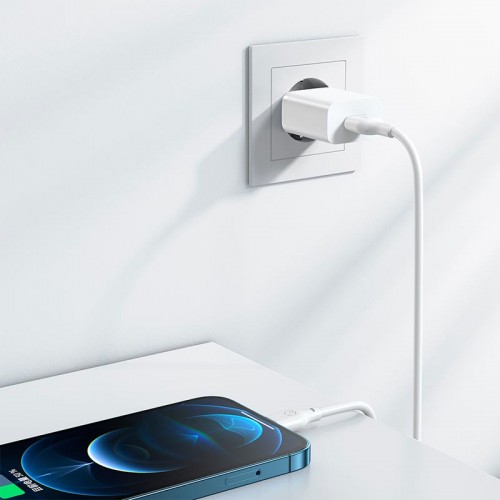 Адаптер сетевой XO Lightning Cable Home charger L99 |1USB, 2.4A| белый