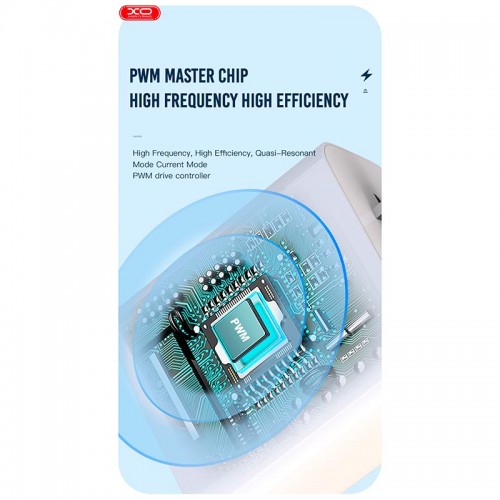 Адаптер мережний XO Type-C USB Cable Home charger L99 |1USB, 2.4A| white
