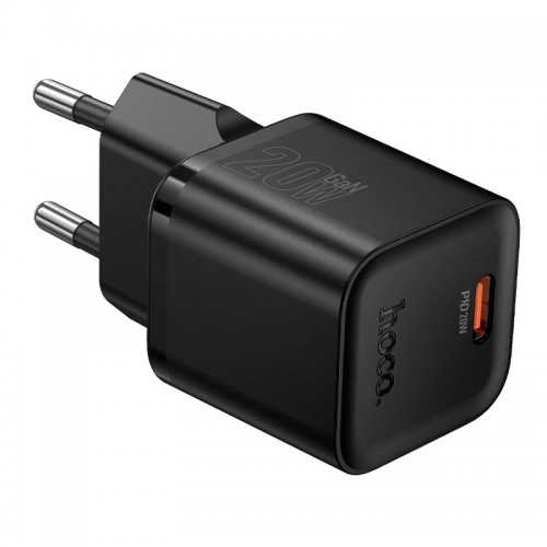 Адаптер сетевой HOCO Ingenious single port PD charger N64 |1Type-C, 20W/3A, PD/QC|