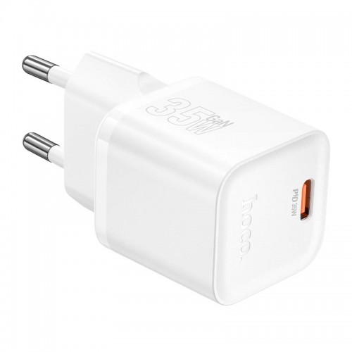 Адаптер мережний HOCO Ingenious single port PD charger N66 |1Type-C, 35W/3A, PD/QC| black