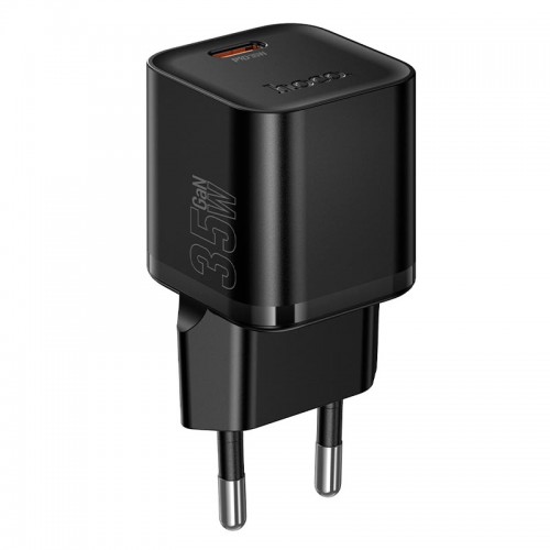 Адаптер мережний HOCO Ingenious single port PD charger N66 |1Type-C, 35W/3A, PD/QC| white