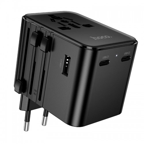 Адаптер сетевой HOCO Changer 4-port universal charger AC30 |2USB/2Type-C, 17W Max|