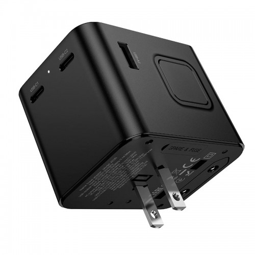 Адаптер сетевой HOCO Changer 4-port universal charger AC30 |2USB/2Type-C, 17W Max|