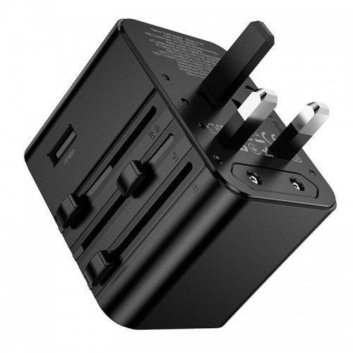 Адаптер сетевой HOCO Changer 4-port universal charger AC30 |2USB/2Type-C, 17W Max|