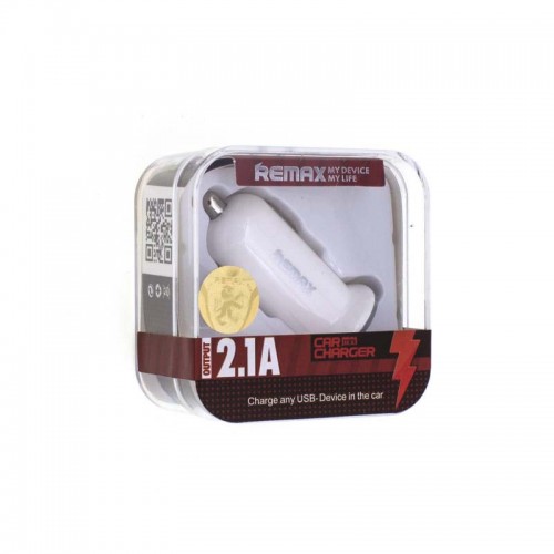 Адаптер автомобильный REMAX Mini RCC-201 |2USB, 2.1A|
