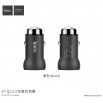 Адаптер автомобільний Hoco Z4  |1USB, 2А, QC2.0| black