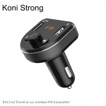 Адаптер автомобильный Koni Strong с Bluetooth FM Cool Travel KS1 |2USB, 3.1A| черный