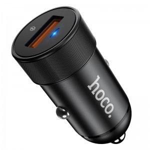 Адаптер автомобильный  HOCO Compatible Super Fast Charge Z32A |1USB, 4A, QC3.0, 18W|