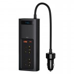 Автомобильный преобразователь напряжения BASEUS In-car Inverter 150W (220V EU / CN) (CRNBQ-A01) black