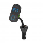 Адаптер автомобильный Ldnio с Bluetooth FM C705Q |2USB/1Type-C/AUX, PD/QC4.0, 43W/5A| черный