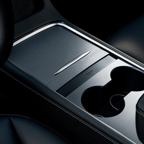 Baseus T-Space Series HUB for Tesla Cars With a retractable 45W type-C cable |2USB/2Type-C| black