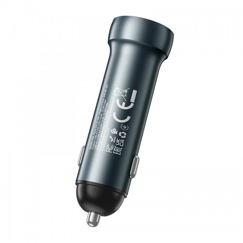 Адаптер автомобильный HOCO Prosperous dual-port car charger Z54 |2USB, 15.5W/2.4A|