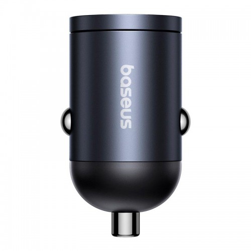 Адаптер автомобільний Baseus Tiny Star Mini Car Charger |2Type-C, 30W/3A, PD/QC| black
