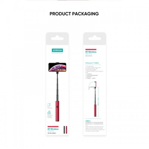 Селфі-монопод JOYROOM Magic Flute JR-Oth-AB601 |Bluetooth| black