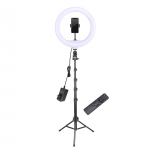 Тримач з кільцевим освітленням Bluetooth 12 " YQ-320A light set (Kit2)  |170cm Stand, Plug Powered, 3000-6500K| black