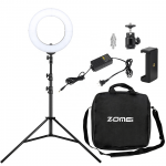 Тримач з кільцевим освітленням 14 " ZM336 |180cm Tripod Stand, Plug Powered, 3200-5600K| black