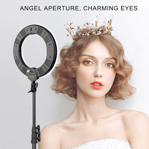 Тримач з кільцевим освітленням 14 " ZM336 |180cm Tripod Stand, Plug Powered, 3200-5600K| black