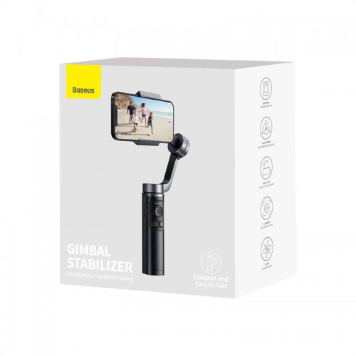 Ручной стабилизатор BASEUS Control Smartphone Handheld Folding Gimbal Stabilizer (SUYT-D0G)