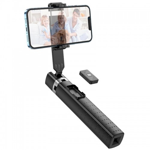 Селфі-монопод HOCO Wave four-leg live broadcast holder K18 |BT| black