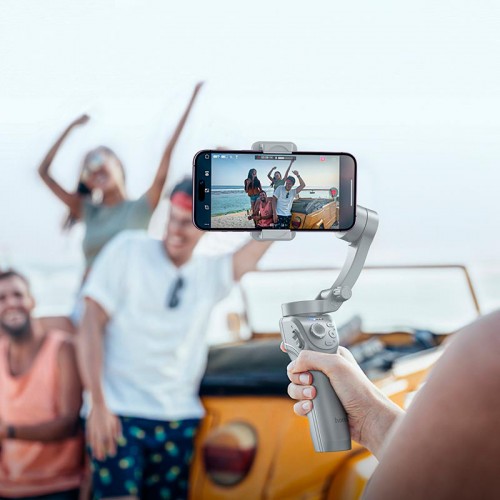 Ручний стабілізатор Hoco Support 3-axis smart gimble K24 |app, tripod| grey